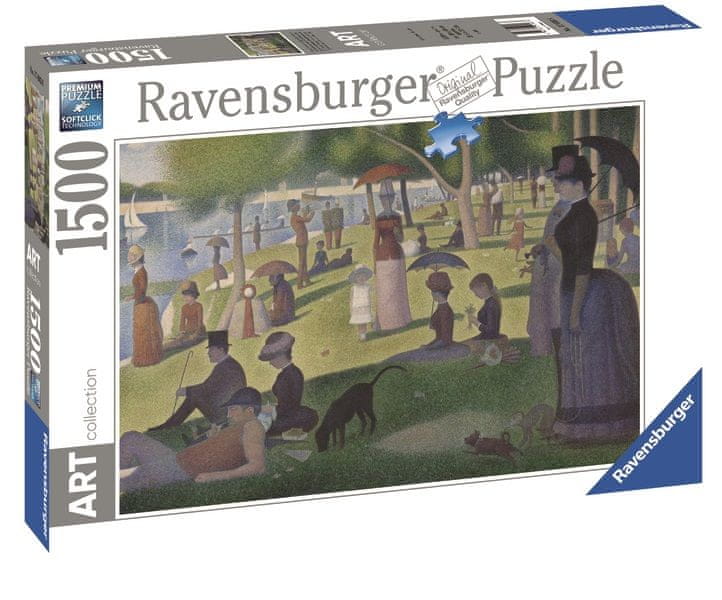 Ravensburger Puzzle Nedělní odpoledne na ostrově Grande Jatte 1500 dílků